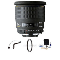 Sigma 28mm f/1.8 EX DG Aspherical Macro AF Wide Angle Lens Kit, for the Maxxum & Sony Alpha Mount. with Tiffen 77mm UV Filter, Lens Cap Leash, Professional Lens Cleaning Kit