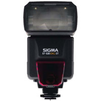 Sigma EF-530 DG ST Shoe Mount Flash for Nikon iTTL Digital SLR's, Guide Number 174 feet at 105mm Setting.