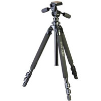 SLIK PRO 580 DX Tripod Legs with SH-806E Heavy Duty 3-Way Pan Head & Case