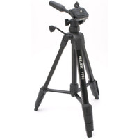 Slik F740 4-Section Tripod with 3-Way Panhead - Maximum Height: 58.25"