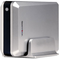 SmartDisk Network Attached Storage, (NAS), 400 GB External Hard Drive with Ethernet & USB 2.0 Interface, for Windows 2000 or XP.