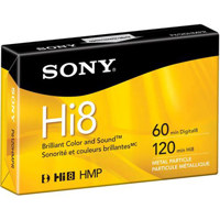 Sony Hi-8mm P6-HMP-120 Metal Particle Video Tape