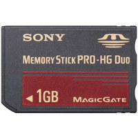 Sony 1 GB Memory Stick Pro HG Duo Media, 8-bit Parallel Interface