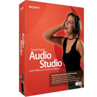 Sony SFAS9000 Sound Forge 9 Audio Studio, Audio Editing and Production Software for Windows