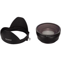Sony VCL-HG0872, 0.8x High Grade Wide Angle Conversion Lens for Camcorders with 72mm Filter Thread.