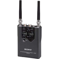 Sony WRR-862B6264 Portable/Camera Mount UHF Diversity Dual Receiver (Frequency 62,63,64,65)
