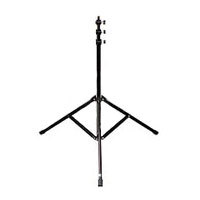 SP Studio Systems 6' Lightstand, 3/8" Top with 1/4 x 20 Mounting Thread, 4 Sections with 3 Risers, Chrome.