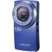 Samsung HMX-U20LN Ultra Portable HD Camcorder w/3x Optical Zoom - Blue