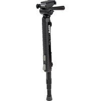 Sunpak EZEE Pod Monopod - One Hand Anti Gravity Adjustments of Height, Indcludes 2 Quick Release Plates