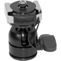 Sunpak MagMount Ball Head with Silver & Black MagMount Quick Release Adapter Plates, Supports up to 9 lbs. (4 kg).