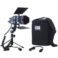 Smith Victor SV-840 AC / DC On Camera Video Light Kit with Battery and Charger