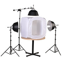 Smith Victor FLB-3 Three-Light Fluorescent 28" Light Box Kit