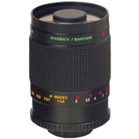 Samyang 500mm f/8 Ultra Telephoto Manual Focus Mirror Lens with T-Mount for Canon EOS Mount
