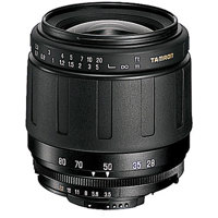 Tamron 28-80mm f/3.5-5.6 Aspherical AF Wide Angle-Tele Zoom Lens with Hood for Nikon AF D - USA with 6 Year Warranty