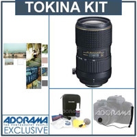 Tokina 50-135mm f/2.8 Pro DX APO AF Nikon Digital Mount Lens Kit, with Tiffen 67mm Photo Essentials Filter Kit, Lens Cap Leash, Professional Lens Cleaning Kit,