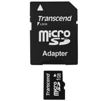 Transcend 1 GB Micro Secure Digital, microSD, Memory Card