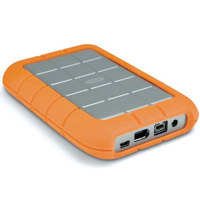 301371 LaCie Rugged All-Terrain, 500 GB Pocket Hard Drive with Fire Wire 800, Fire Wire 400 and USB 2.0 Interface, 5400rpm, for Macintosh & Windows. :  photography tech rugged hard drive