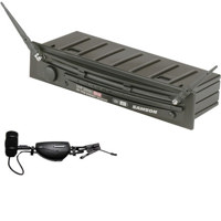 Samson UHF Series 1 Wireless Wind Instrument System with AH1 /AMT1, with AMT Model 1 Mic, UR1 Receiver & Power Supply