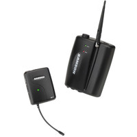Samson Airline Series Wireless Presentation System with AL1 Transmitter, Built-in Condenser Mic, QL1 Lavalier Mic, AR1 Receiver (Channel U1/801.375 MHz) and Power Supply