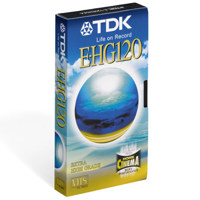 TDK T-120 EHG VHS Video Tape