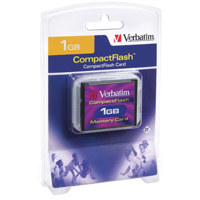Verbatim 1 GB Compact Flash Memory Card