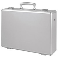 Vanguard Designer 83 Aluminum Notebook Case, Holds most Notebooks up to 15", Silver