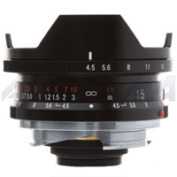 Voigtlander Super Wide Heliar 15mm f/4.5 M Mount Lens - Black