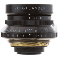 Voigtlander Color-Skopar 21mm f/4.0 Leica Screw Mount Lens - with Viewfinder - Black