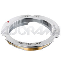 Voigtlander M-Bayonet Adapter for 15mm, 28mm, 90mm Leica L Screw Mount lenses