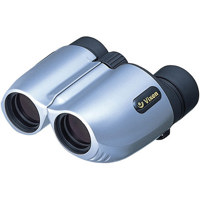 Vixen 10 x 25 Compact Arena, Weather Resistant Porro Prism Binocular with 5� Angle of View, Gray.