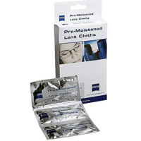 Zeiss Lens Tissues, Pre-moistened Optics Cleaning Cloths, 21 Pack.