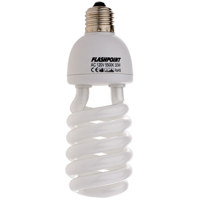Flashpoint Replacement Spiral Fluorescent Bulb, 30 Watts, 5500k, Equivalent Output of 150 Watts, Fits Standard Household Sockets, E26 - E27