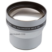 Kenko 2x Pro Telephoto Conversion Lens for Digital Still Cameras with a 58mm Mounting Thread.