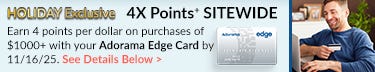 Earn 4X points