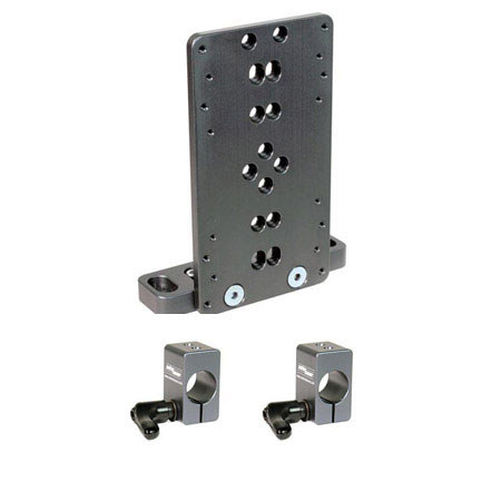 Anton Bauer 19mm Rod Clamp Kit - Set of 2 - Bundle - with- Anton Bauer MATRIX Cheese Plate