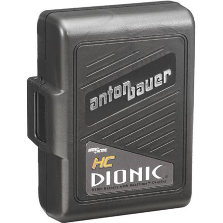 Anton Bauer Dionic HC Digital Interactive Lithium-Ion Battery, 14.4 volts, 91 watt hours