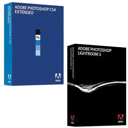 Adobe Photoshop CS4 11.0 Extended Image Editing Software for Macintosh, Upgrade from Photoshop, - with Ligtroom 2 Software image
