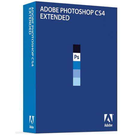 Adobe Photoshop CS4 11.0 Extended Image Editing Software for Windows, Upsell from Photoshop image