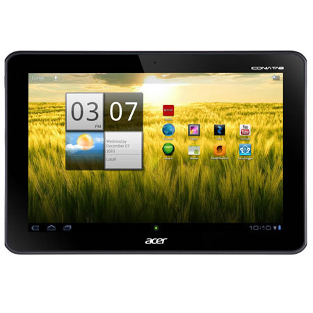 Acer Iconia TAB A Series A200-10g16u 10.1" Tablet, NVIDIA Tegra 2 250 Dual-Core 1GHz, 1GB RAM, 16GB Flash Memory, Android Honeycomb, Titanium Gray