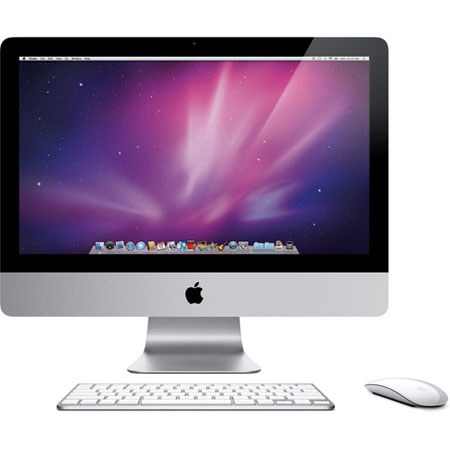 Apple MB950LL/A 21.5" All-in-One iMac Desktop Computer with 3.06GHz Intel Core 2 Duo, 4GB (2x2GB) RAM, 500GB Hard Drive image