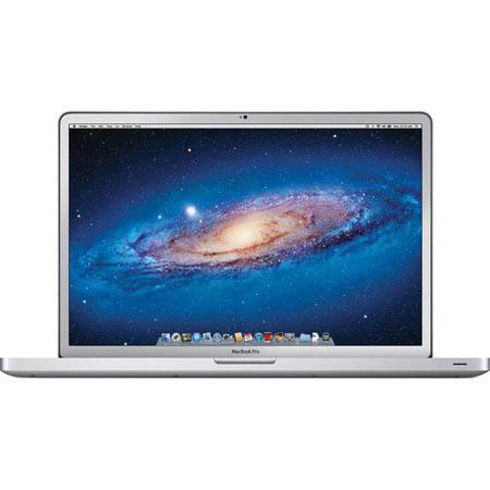 Apple MD311LL/A 17" MacBook Pro Notebook, Intel Core i7 Quad-Core 2.4GHz Processor, 4GB DDR3 RAM, 750GB 5400 RPM HDD, Mac OS X 10.8 Mountain Lion