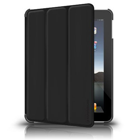 Marware MicroShell Folio Slim Case for iPad 2, Black image