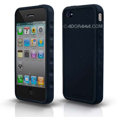 Marware SportGrip for iPhone 4, Top-quality Smooth, Slip-free Silicone Carrying Solution - Black
