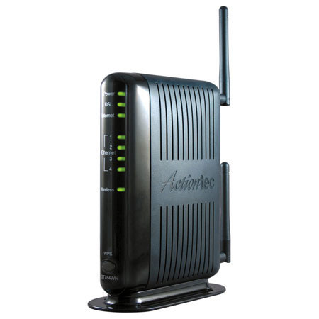 Actiontec GT784WN 300 Mbps Wireless-N DSL Modem Router