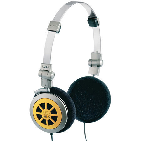 AKG Acoustics K-24P Folding Semi-open Mini Headphones image