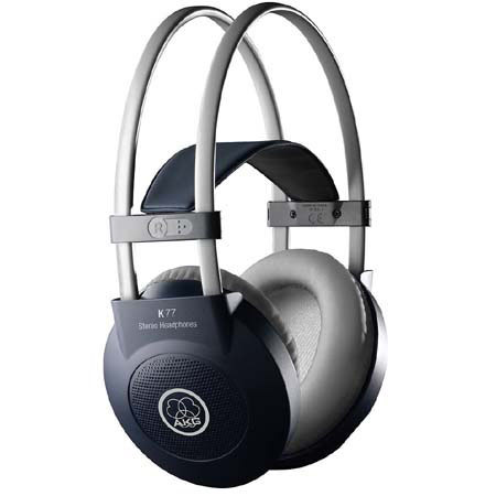 EAN 9002761021097 product image for AKG Acoustics K 77 Sealed Closed Back Circumaural Headphones with Leatherette Ea | upcitemdb.com