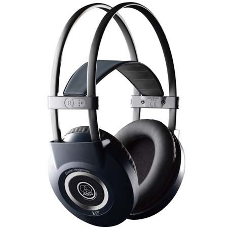 AKG Acoustics K 99 Semi Open Circumaural Stereo Headphones with Skin Compatible Leatherette Ear Pads image