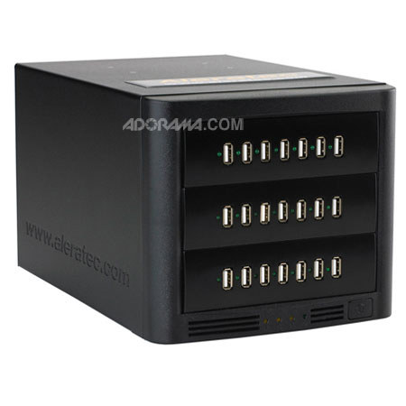 Aleratec 1:21 USB Flash Drive Copy Cruiser Plus, Duplicates the Source to 21 Flash Drives, USB Interface, for Windows