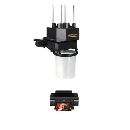 Aleratec RoboJet Disc Autoloader for Epson Inkjet Printer - Bundle - with Epson Artisan 50 Inkjet Printer