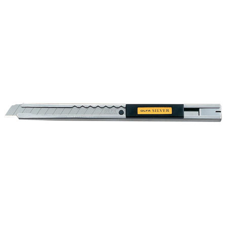UPC 091511100143 product image for Olfa 9mm Stainless Steel Utility Knife | upcitemdb.com